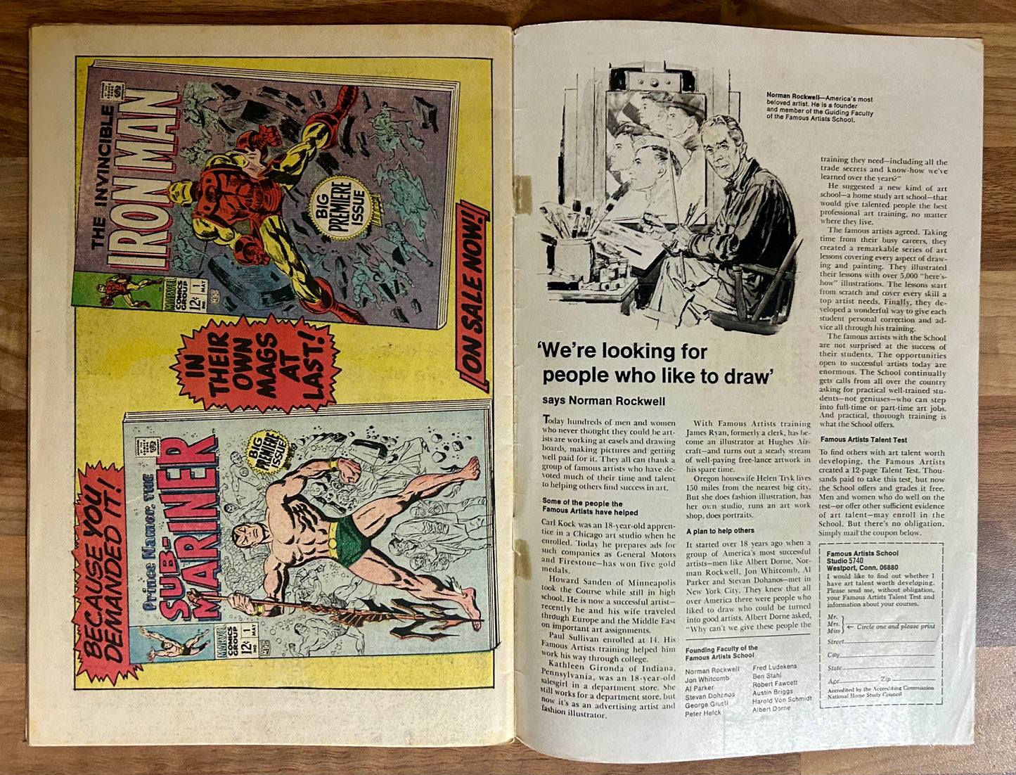 DAREDEVIL #39 [MARVEL COMICS] DIRECT 1968 VG