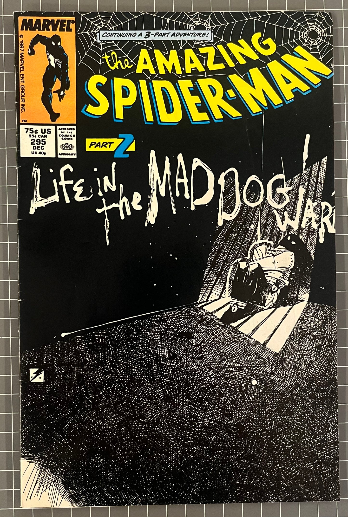 THE AMAZING SPIDER-MAN #295 [MARVEL COMICS] DIRECT 1987 VG/FN