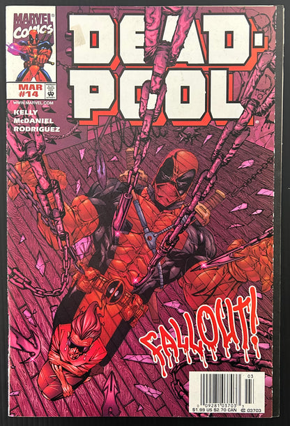 DEADPOOL #14 [MARVEL COMICS] NEWSSTAND 1998 VF-