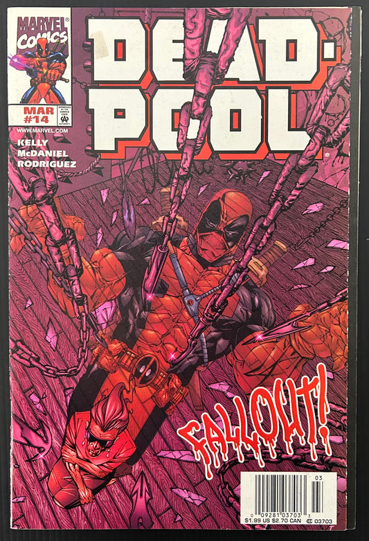 DEADPOOL #14 [MARVEL COMICS] NEWSSTAND 1998 VF-