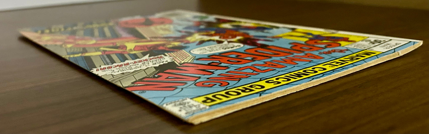 🔑 THE AMAZING SPIDER-MAN #172 [MARVEL COMICS] *ROCKET RACER DEBUT* 1977 VF-