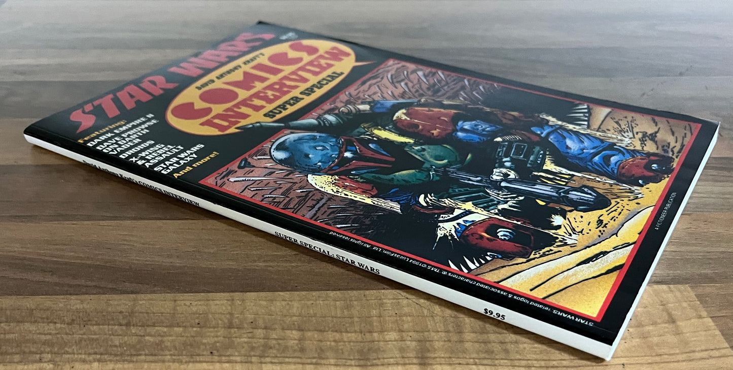 David Anthony Kraft's Comic Interview Star Wars Super Special Boba Fett Cover *SCARCE*