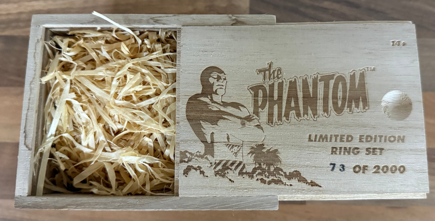 THE PHANTOM SKULL & GOOD MARK LIMITED EDITION RING SET - IKON COLLECTABLES