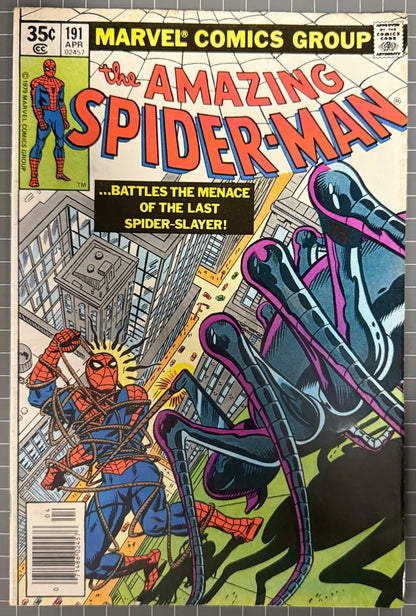 THE AMAZING SPIDER-MAN #191 [MARVEL COMICS] NEWSSTAND 1979 FN-
