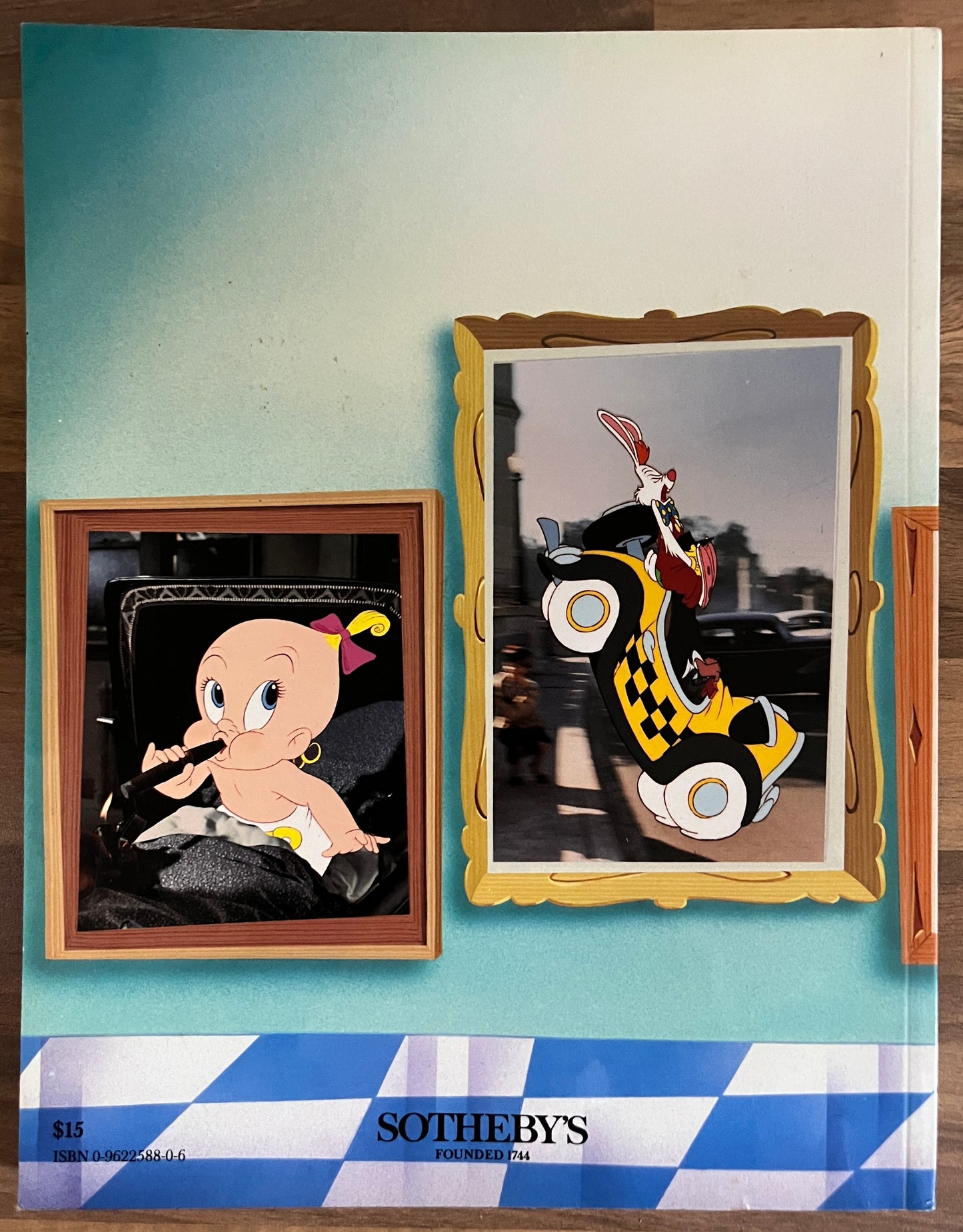 Sotheby's The Art of Who framed ROGER RABBIT Auction Catalogue New York  1989