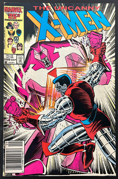 UNCANNY X-MEN #209 [MARVEL] NEWSSTAND COMIC 1986 VG