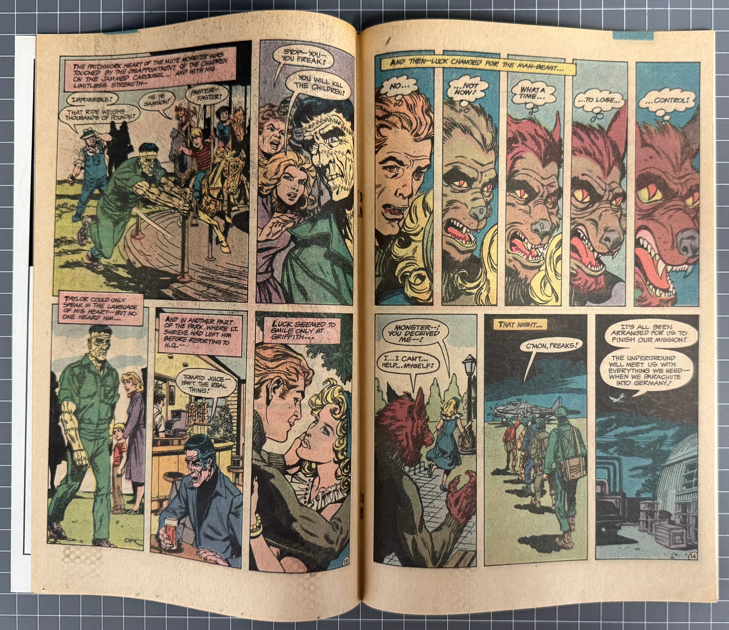 WEIRD WAR TALES: STARRING THE CREATURE COMMANDOS! #114 [DC] HITLER COVER 1982