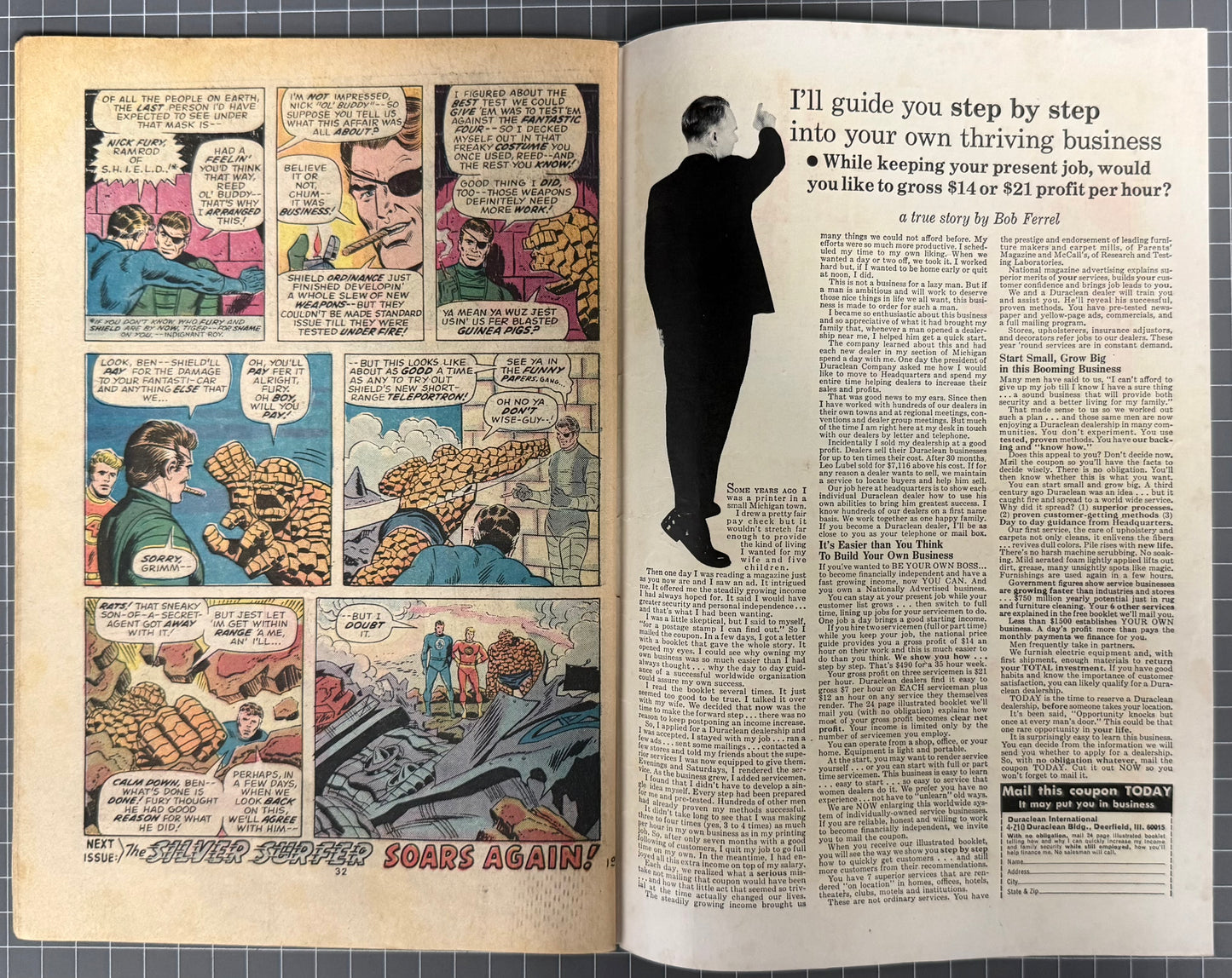 FANTASTIC FOUR #154 [MARVEL COMICS] 1975 VG/FN