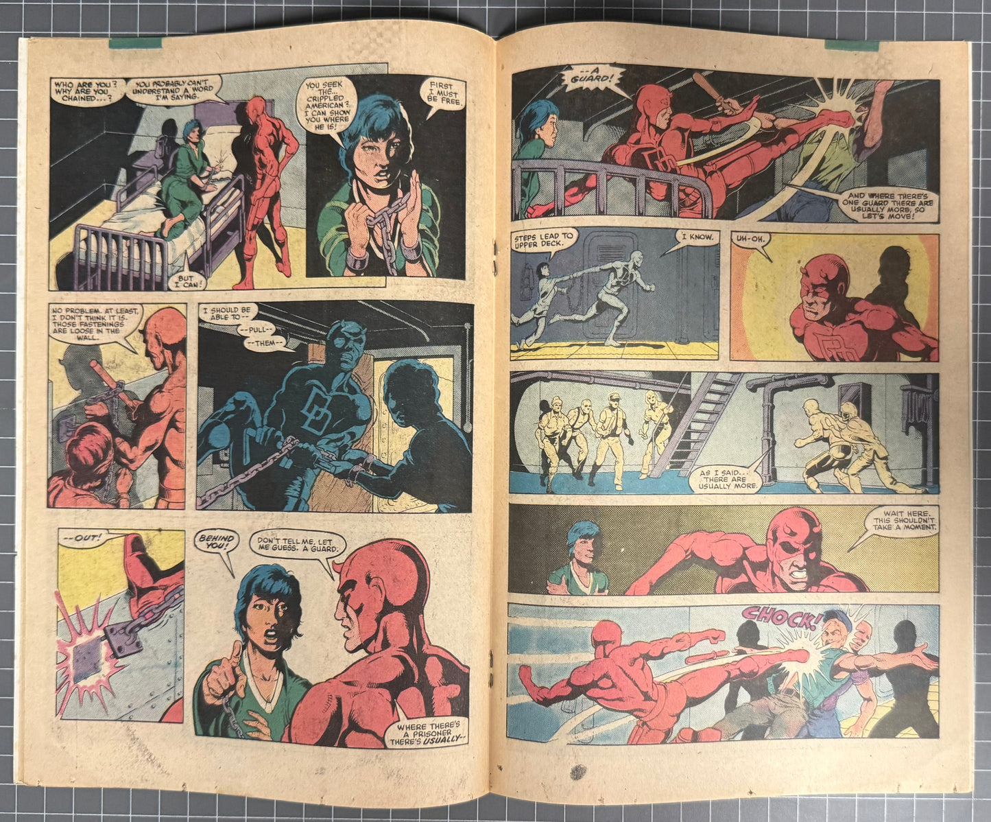 🔑 DAREDEVIL #197 [MARVEL COMICS] DIRECT *1ST APP. YURIKO OYAMA* 1983 FN