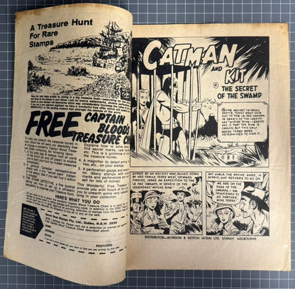 CATMAN #25 [PAGE PUBLICATIONS] AUSTRALIAN COMIC 1971