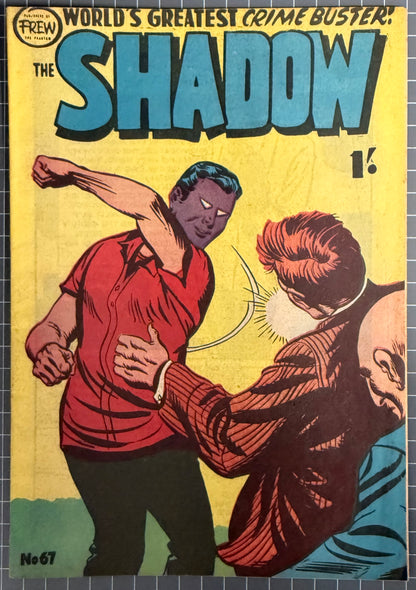 THE SHADOW #67 [FREW PUBLICATIONS] AUSTRALIAN PRE-DECIMAL COMIC 1959