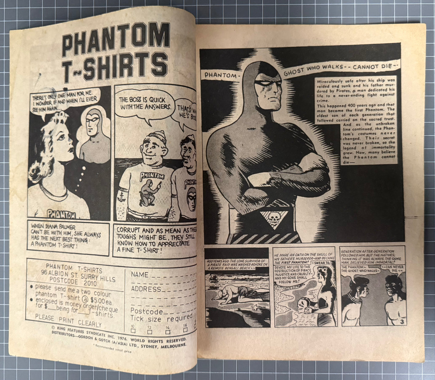 THE PHANTOM #600 [FREW PUBLICATIONS] AUSTRALIAN COMIC 1977
