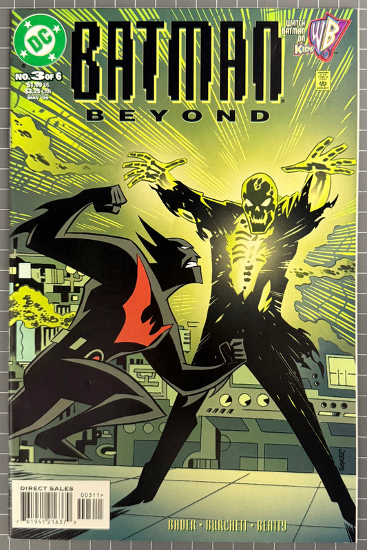 🔑 BATMAN BEYOND #3 [DC COMICS] *1ST APPEARANCE BLIGHT* 1999 NM-