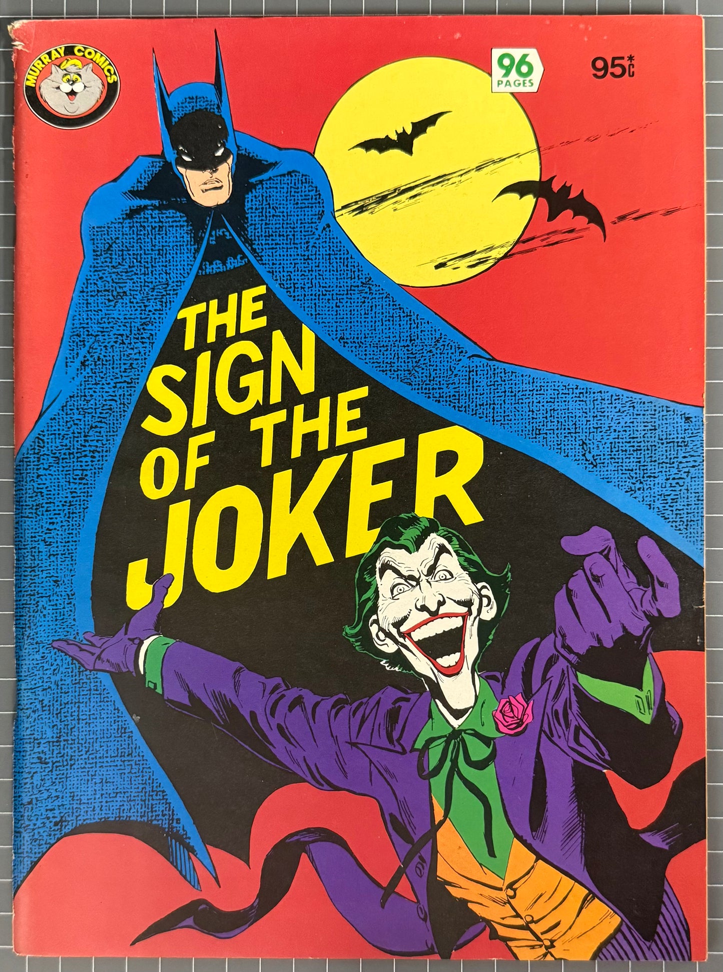 🔑 THE SIGN OF THE JOKER (MURRAY PUBLISHERS) AUSTRALIAN 96 PAGES COMIC 1982