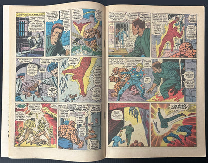 🔑 FANTASTIC FOUR #119 [MARVEL COMICS] DIRECT *BLACK PANTHER NAME CHANGE* 1972
