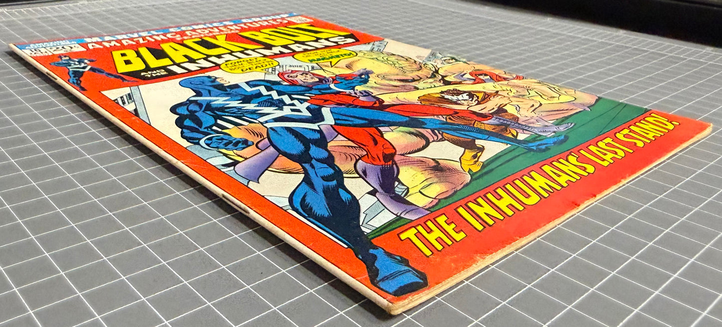 AMAZING ADVENTURES #10 [MARVEL COMICS] *INHUMANS & BLACK BOLT* 1972 FN+