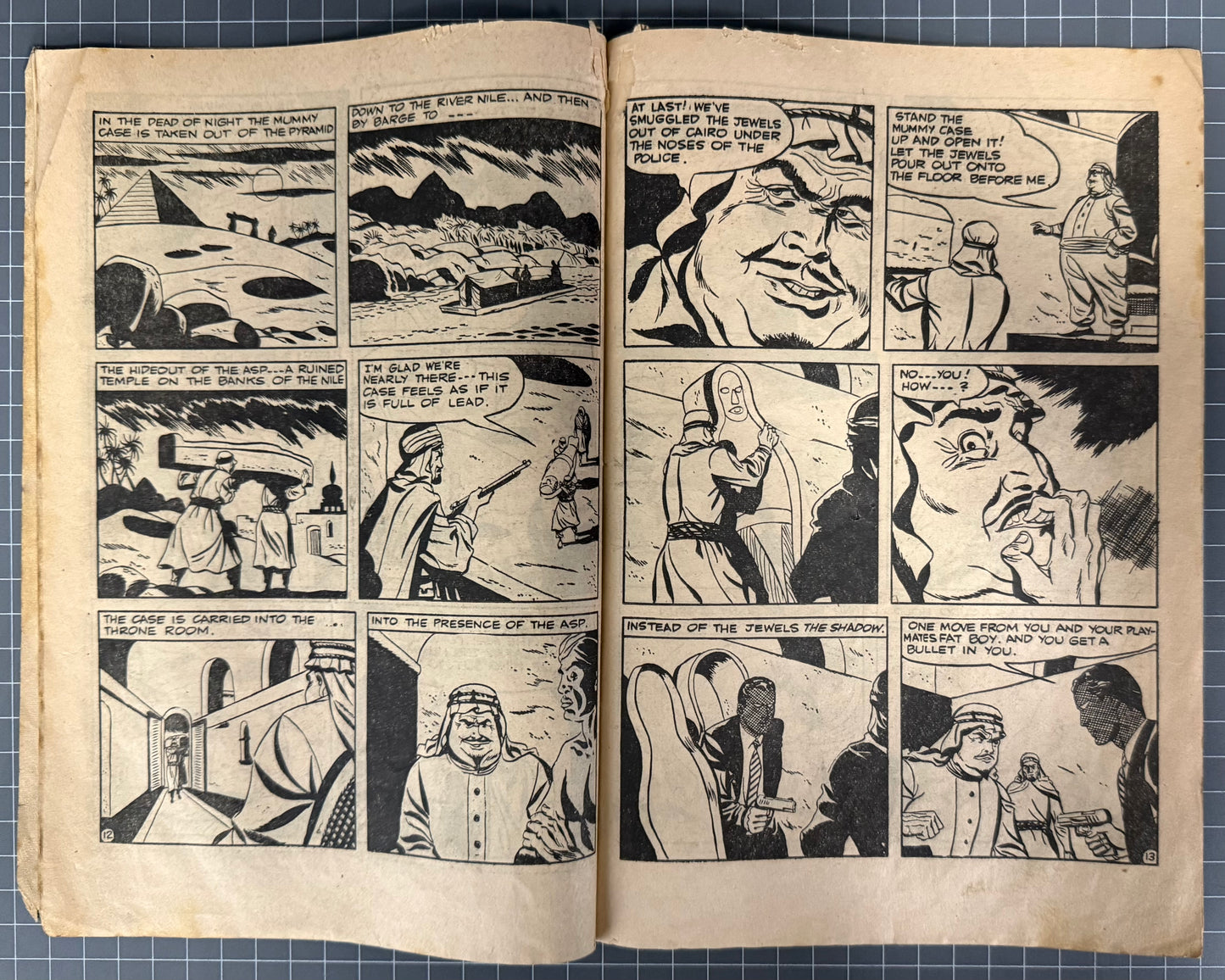 THE SHADOW #50 [FREW PUBLICATIONS] AUSTRALIAN PRE-DECIMAL COMIC 1958
