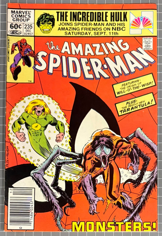THE AMAZING SPIDER-MAN #235 [MARVEL COMICS] NEWSSTAND 1982 VF