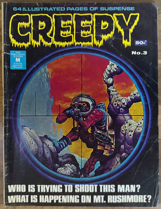 CREEPY #3 [MURRAY PUBLISHERS] AUSTRALIAN HORROR COMIC 1975