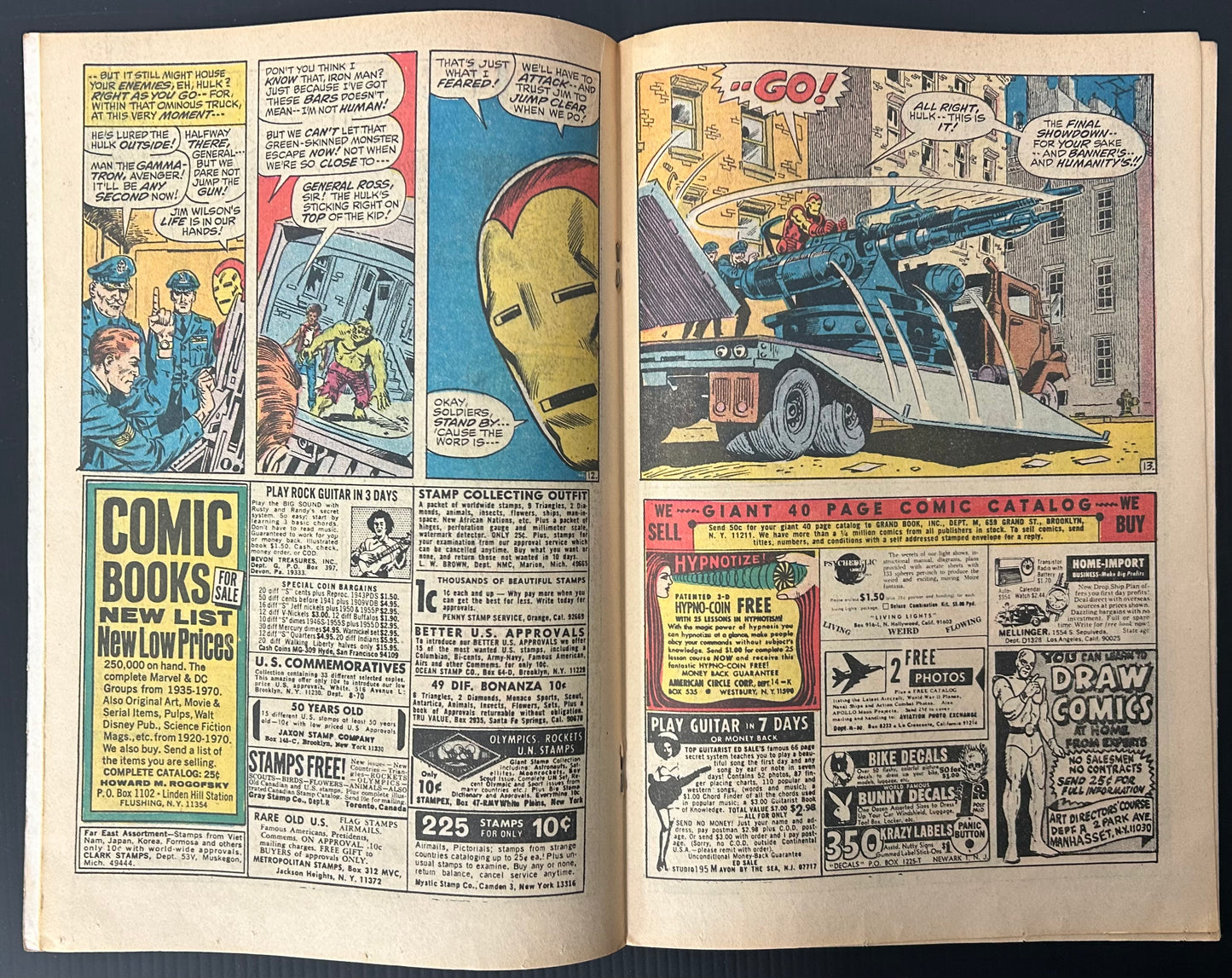 🔑 THE INCREDIBLE HULK #131 [MARVEL COMICS] DIRECT *1ST APP. JIM WILSON* 1970 VG/FN