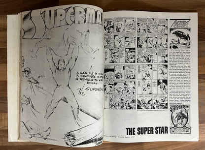 1970's JIM STERANKO The History Of Comics VOLUME 1 and 2 Oversized Supergraphics