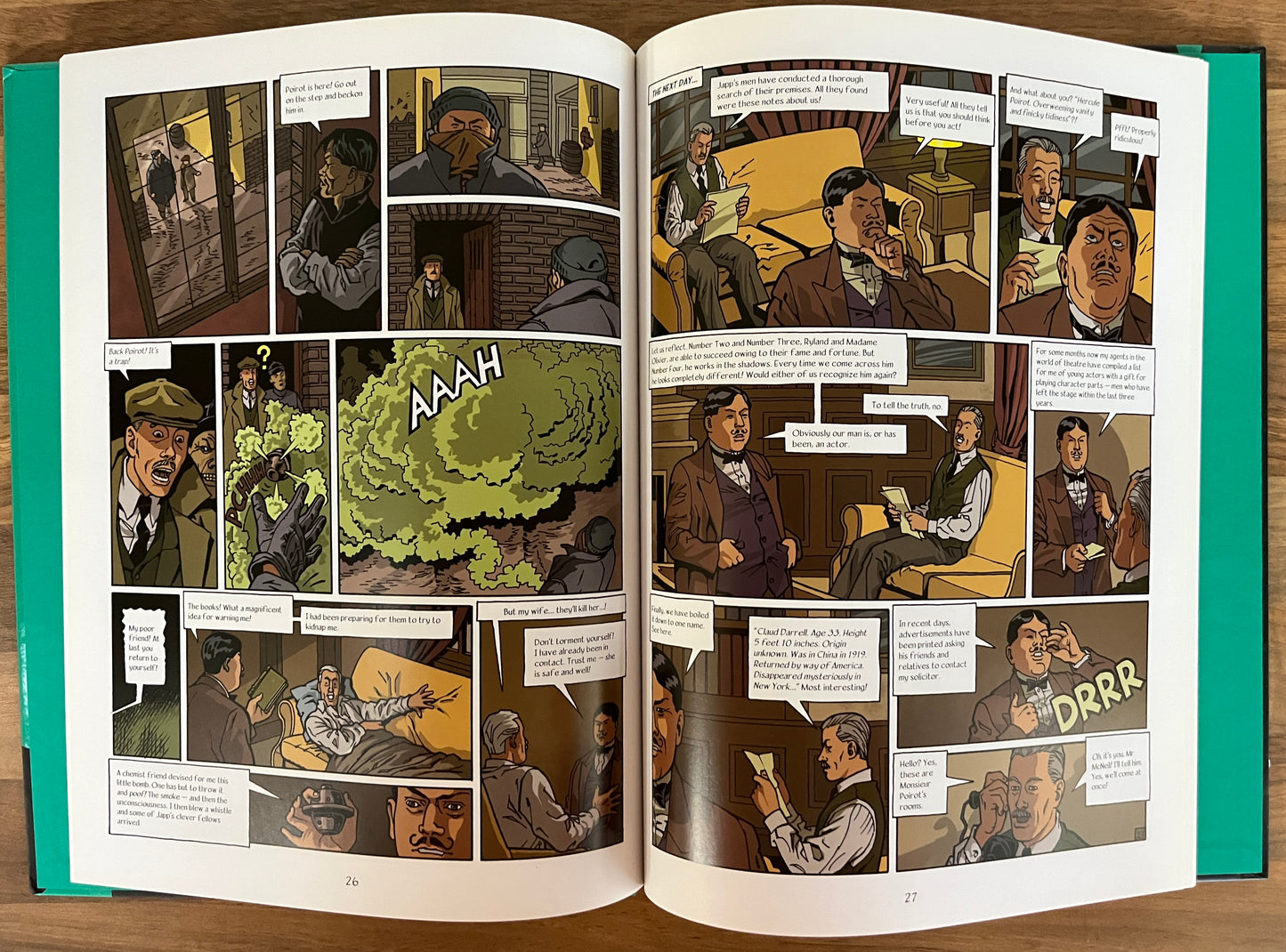 Agatha Christie: The Big Four, Graphic Novel Adapted by Alain Paillou Hardcover