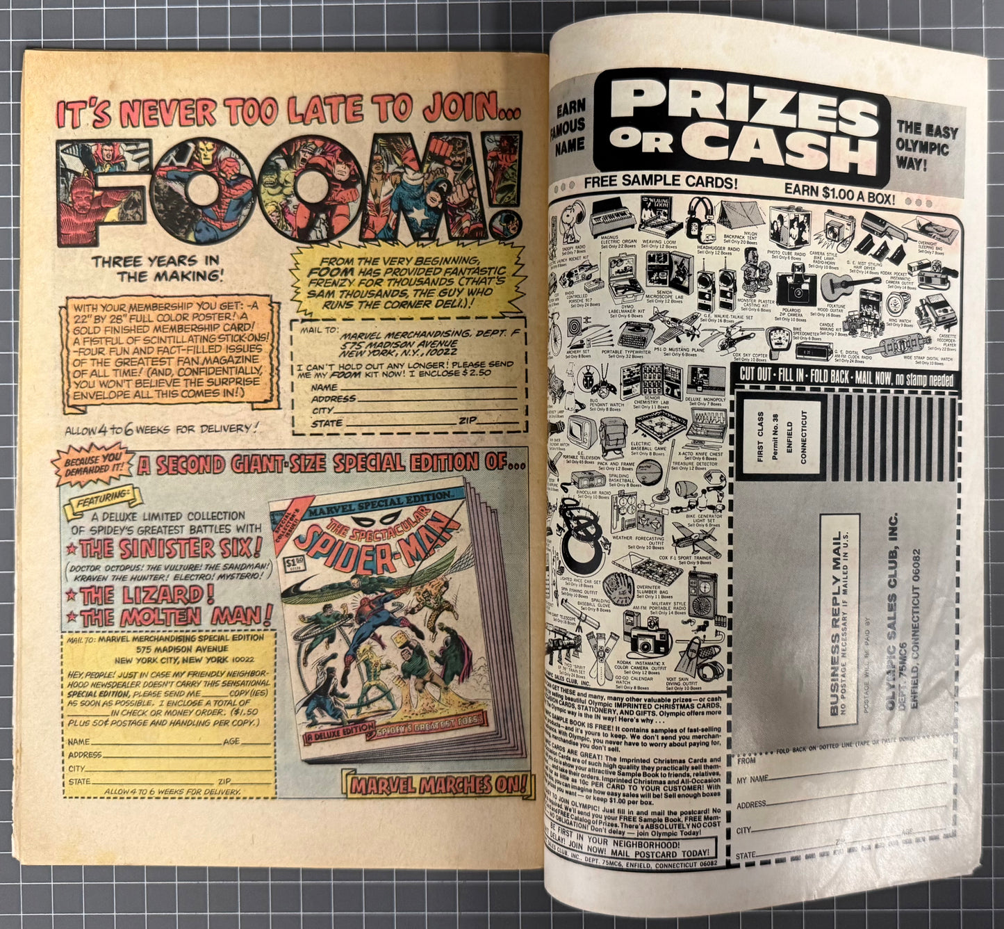 FANTASTIC FOUR #163 [MARVEL COMICS] 1975 VG/FN