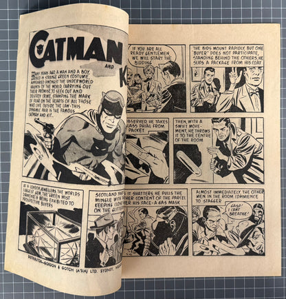 ADVENTURES OF CATMAN #16 [PAGE PUBLICATIONS] AUSTRALIAN PRE-DECIMAL COMIC 1966