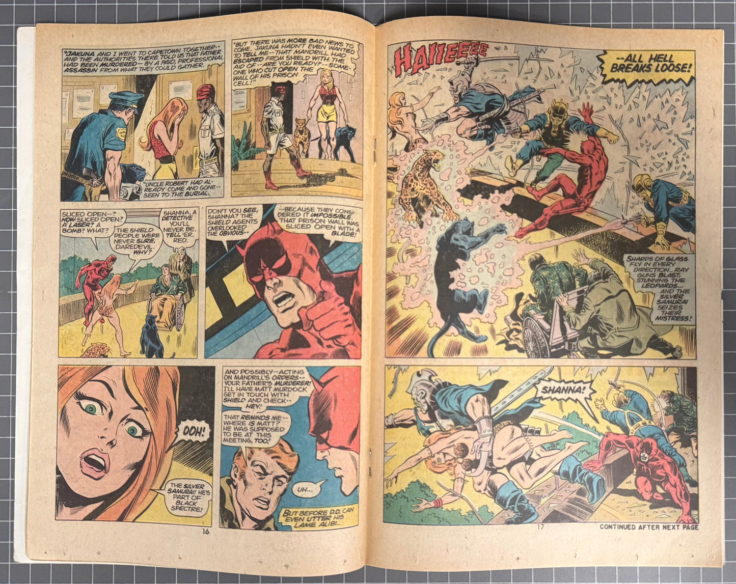 🔑 DAREDEVIL #111 [MARVEL COMICS] DIRECT *1ST APP. SILVER SAMURAI* 1974 FN