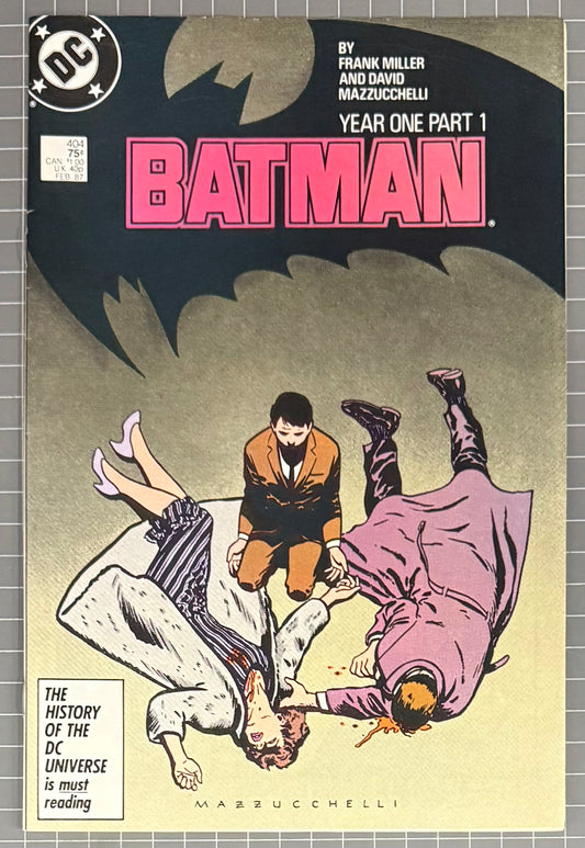 🔑 BATMAN #404 [DC COMICS] DIRECT *MODERN CATWOMAN DEBUT* 1987 VF