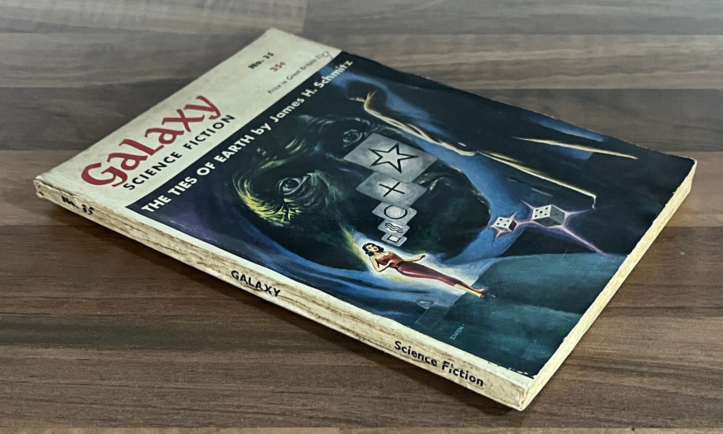 8 x Galaxy Science Fiction Magazines 1954-1967 Vintage British/US Eds Asimov