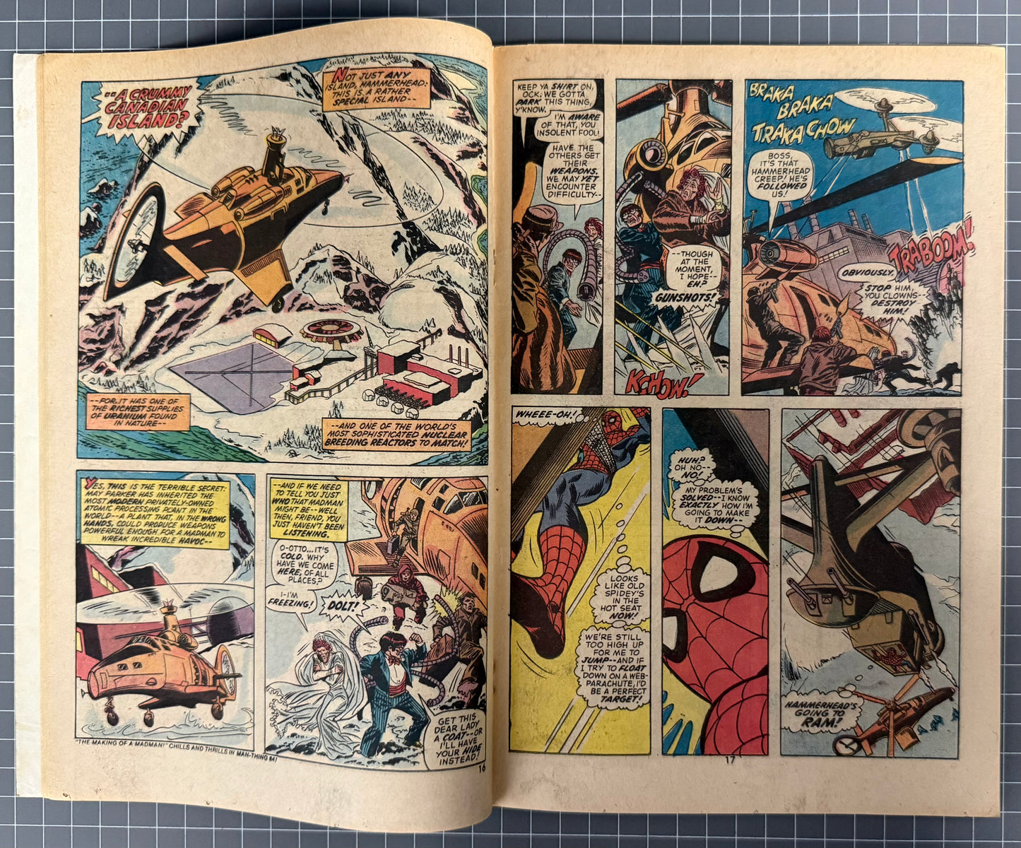 🔑 THE AMAZING SPIDER-MAN #131 [MARVEL COMICS] DIRECT 1974 VG-