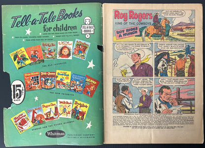 ROY ROGERS #76 [DELL COMICS] DIRECT 1954 GD-