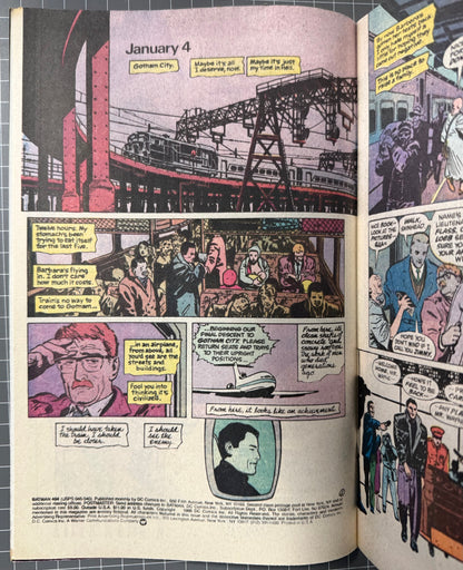🔑 BATMAN #404 [DC COMICS] DIRECT *MODERN CATWOMAN DEBUT* 1987 FN+