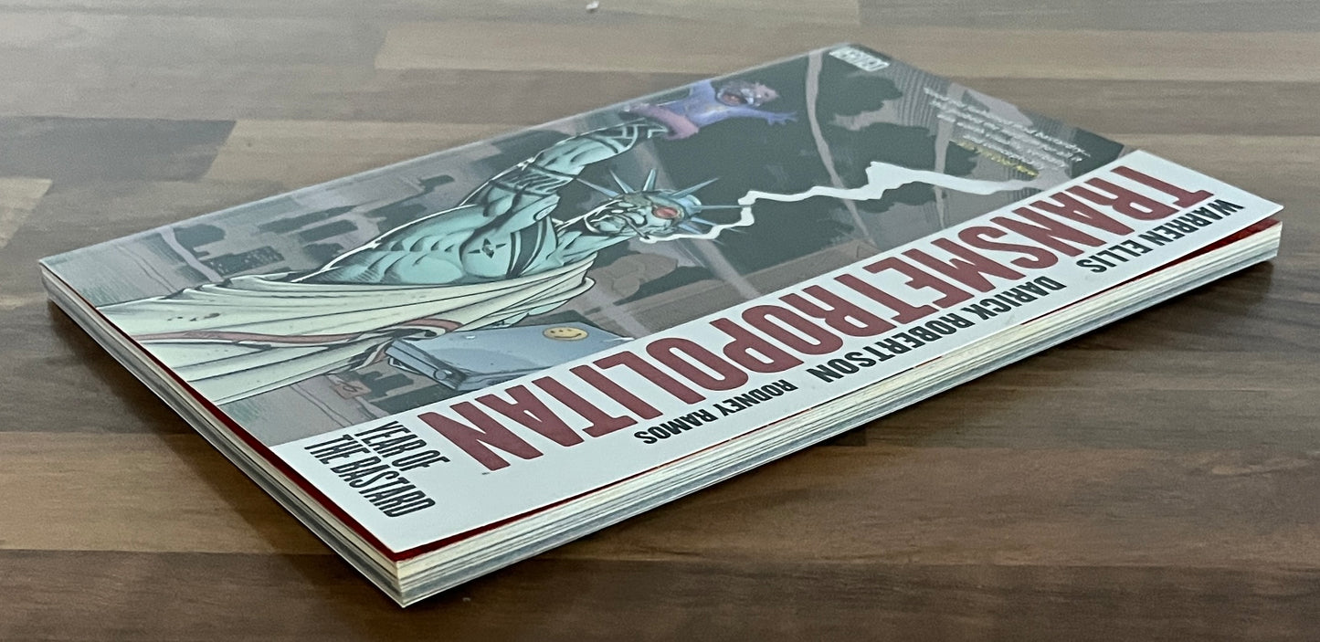 TRANSMETROPOLITAN Vols. 1 2 3 4 5 Warren Ellis Vertigo 1st Ed. 2009 TPB Vertigo