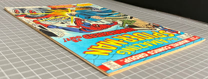 🔑 THE AMAZING SPIDER-MAN #130 [MARVEL COMICS] *DEBUT SPIDER-MOBILE* 1974 FN/VF
