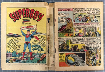 SUPERBOY #91 [COLOUR COMICS] AUSTRALIAN PRE-DECIMAL *SCARCE* 1956