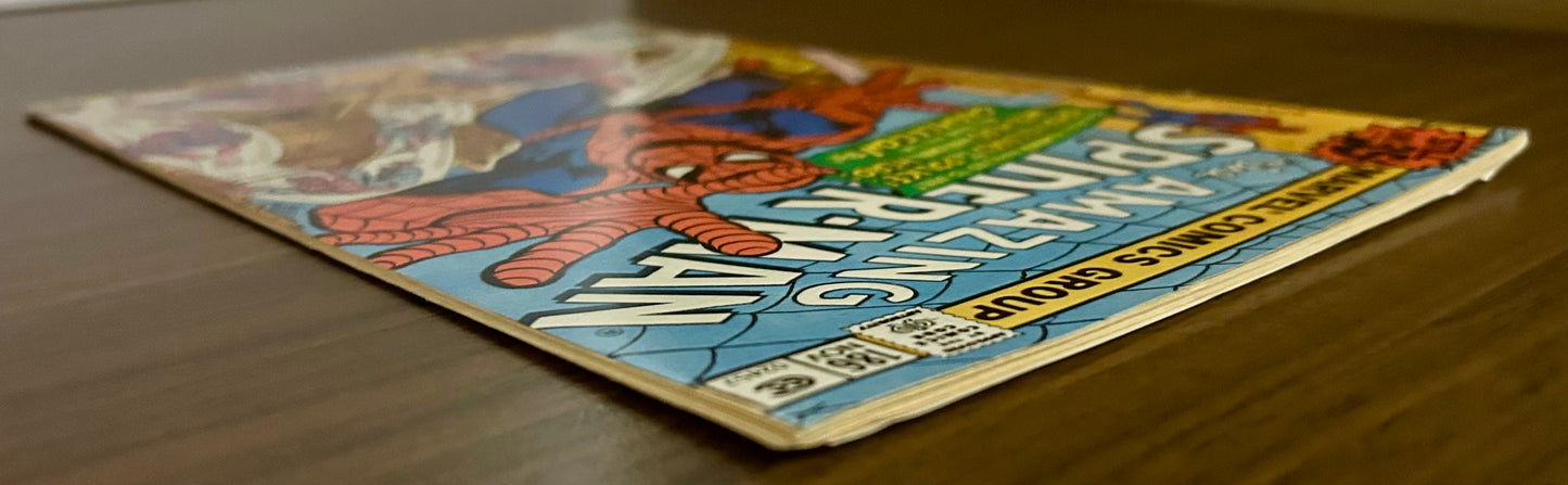 THE AMAZING SPIDER-MAN #186 [MARVEL COMICS] NEWSSTAND 1978 FN