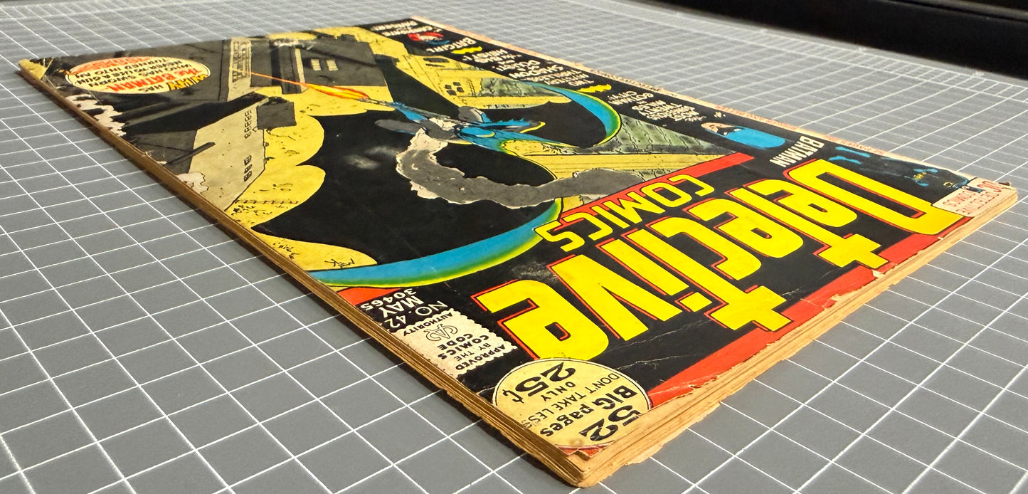 DETECTIVE COMICS #423 [DC COMICS] 1972 GD