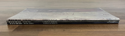 Black Orchid Books 1-3 Complete Set by Neil Gaiman & Dave McKean - First Printings