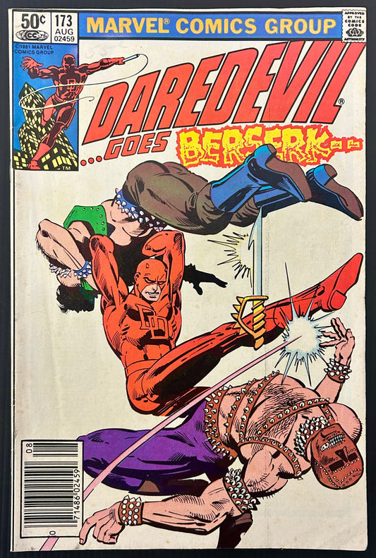 DAREDEVIL #173 [MARVEL COMICS] DIRECT 1981 FN