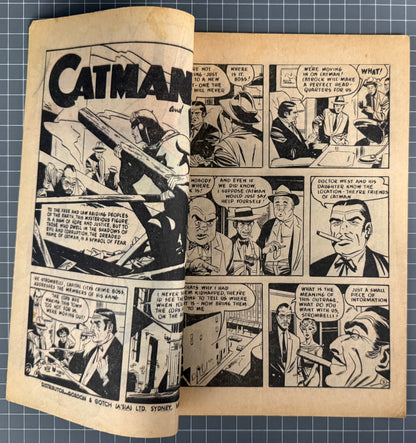 CATMAN #21 [PAGE PUBLICATIONS] AUSTRALIAN COMIC 1967