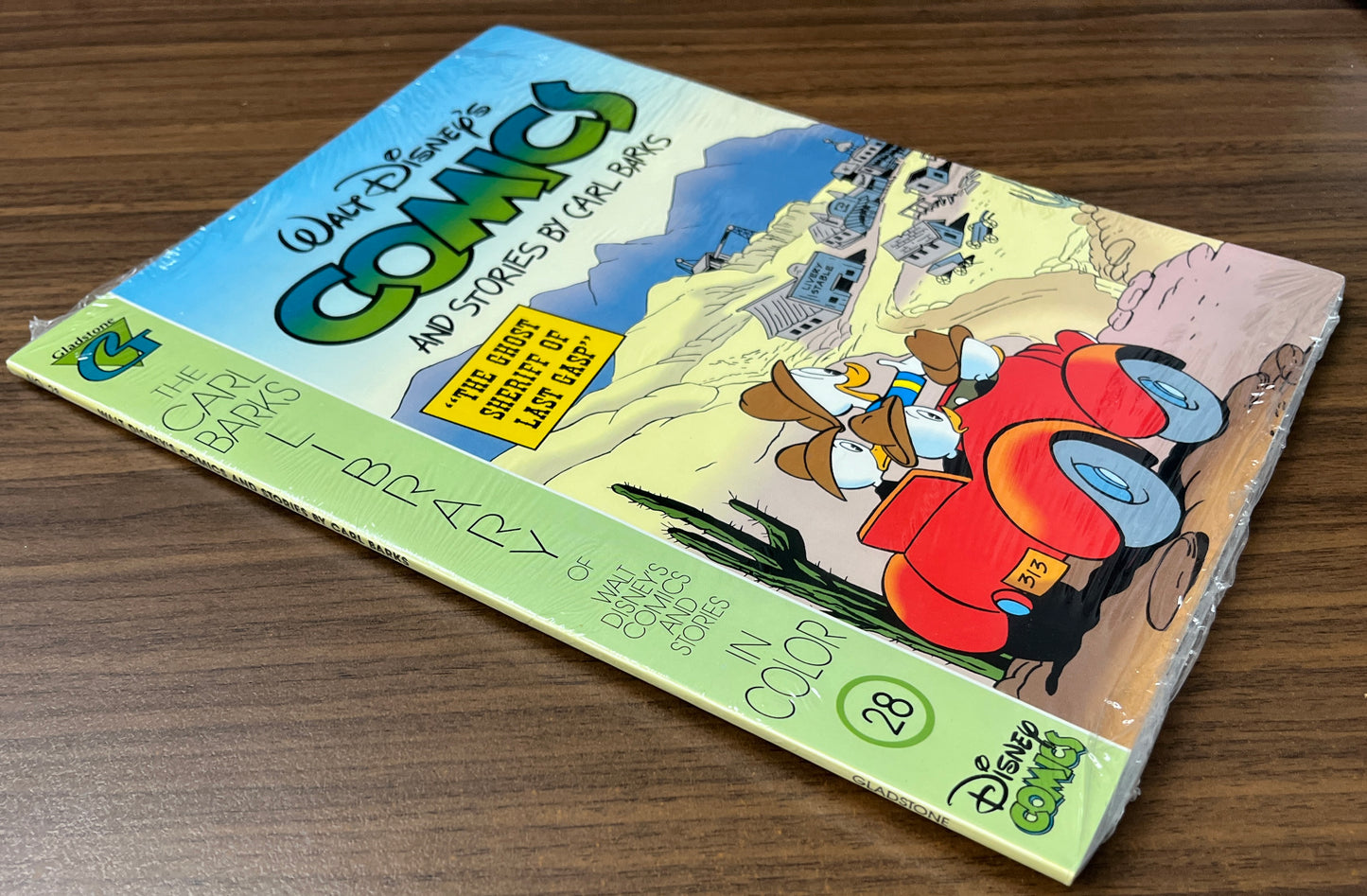 The Carl Barks Library of Walt Disney's Comics and Stories in Color #28 + Trading Card NEW