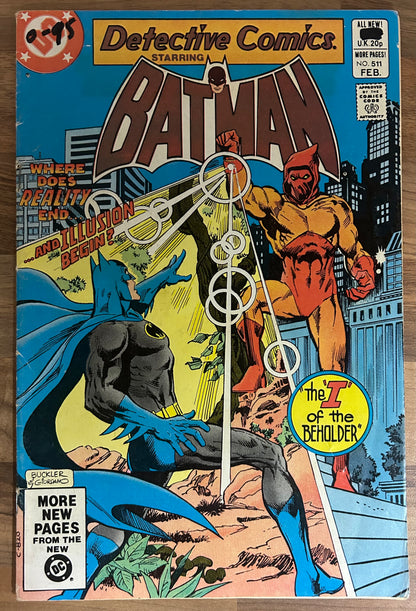 DETECTIVE COMICS #511 [DC COMICS] DIRECT 1982 VG/FN