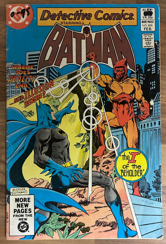 DETECTIVE COMICS #511 [DC COMICS] DIRECT 1982 VG/FN