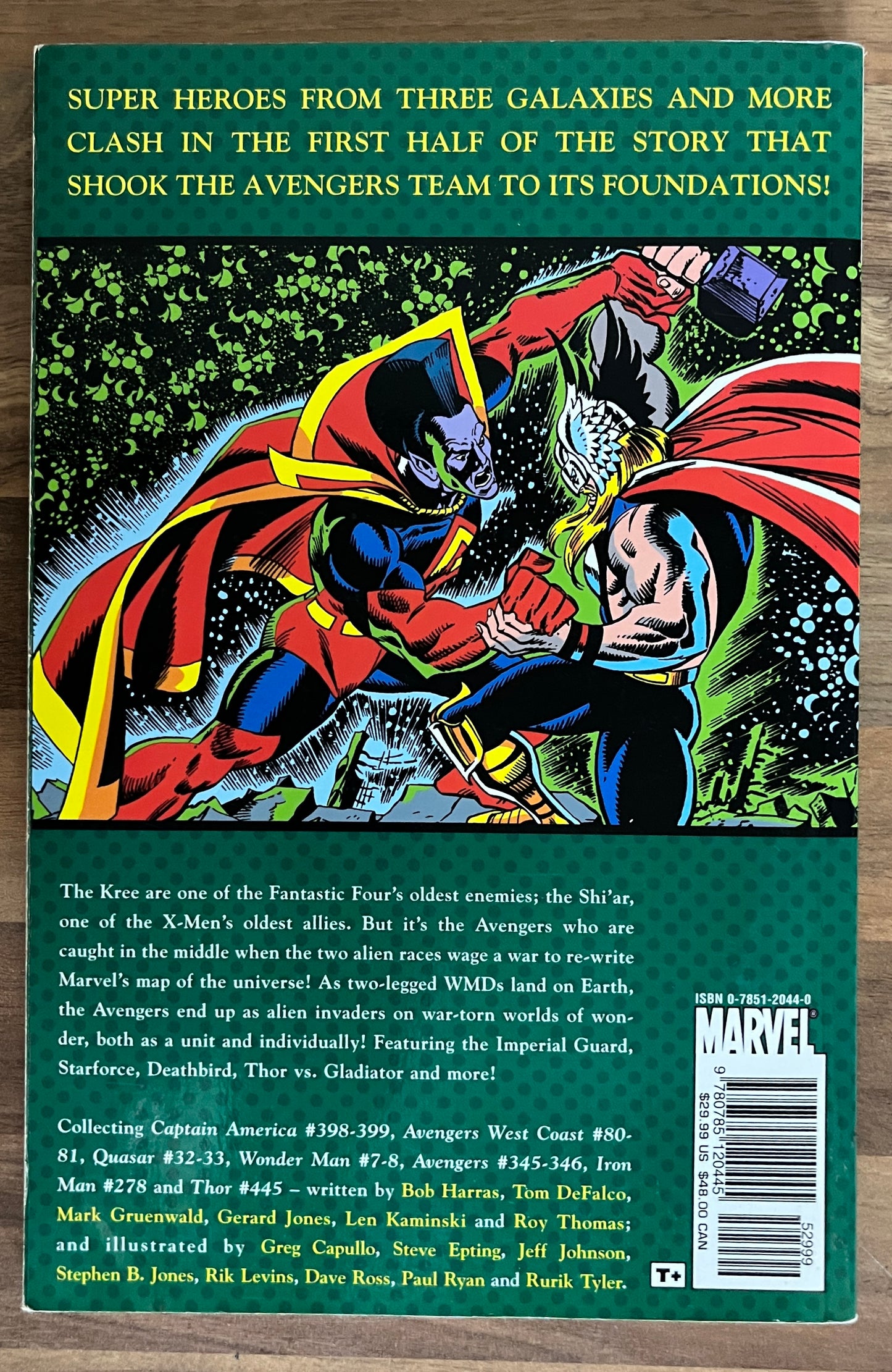 Avengers: Operation Galactic Storm Volume 1 Marvel, 1st Print TPB