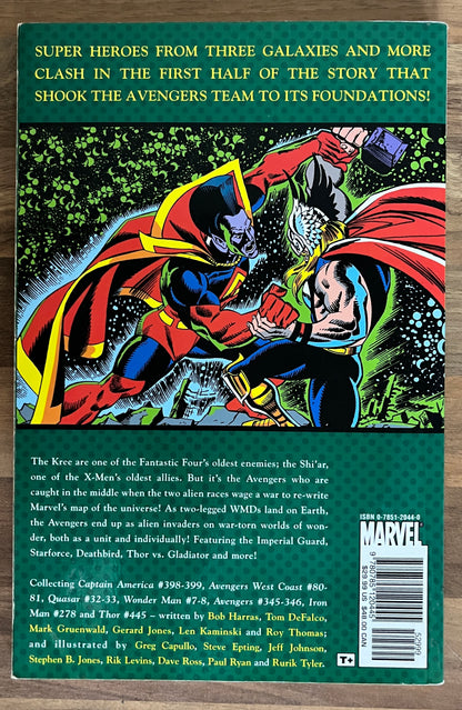 Avengers: Operation Galactic Storm Volume 1 Marvel, 1st Print TPB