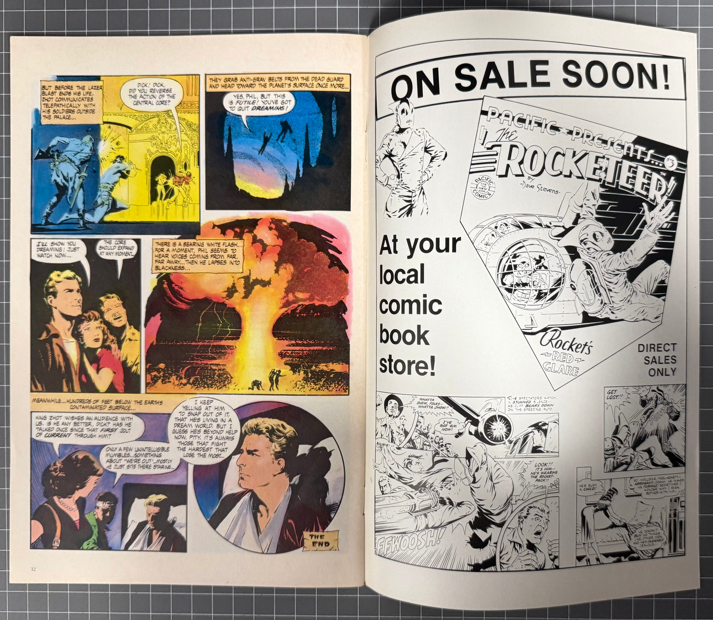 🔑 ALIEN WORLDS #4 [PACIFIC COMICS] *DAVE STEVENS COVER* 1983 VF/NM