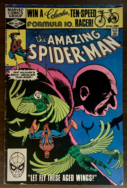 THE AMAZING SPIDER-MAN #224 [MARVEL COMICS] 1982