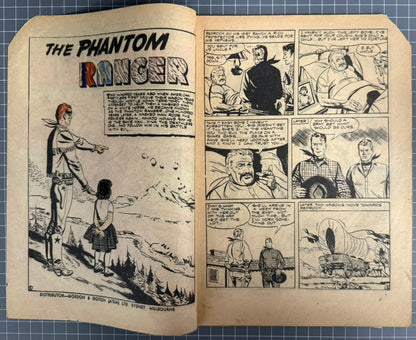 PHANTOM RANGER #132 [TRICHO] AUSTRALIAN PRE-DECIMAL COMIC 1960